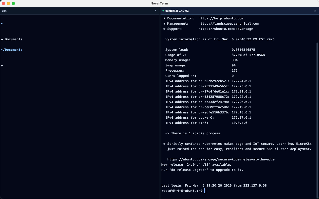NovarTerm Screenshot 01