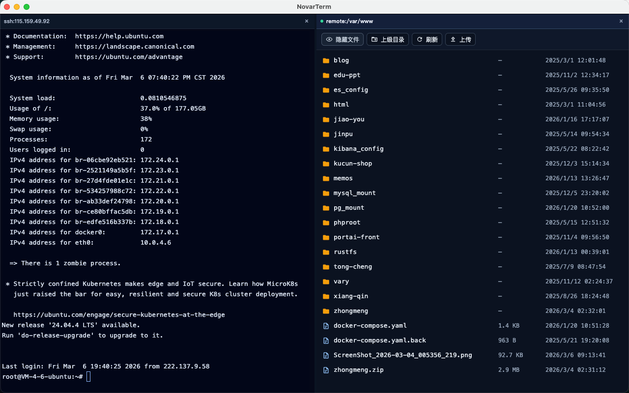 NovarTerm Screenshot 02